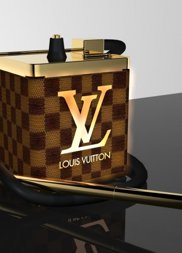 Shisha Louis Vuitton Gold